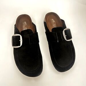 The Cliffs by White Mountain Big Easy buckle mules